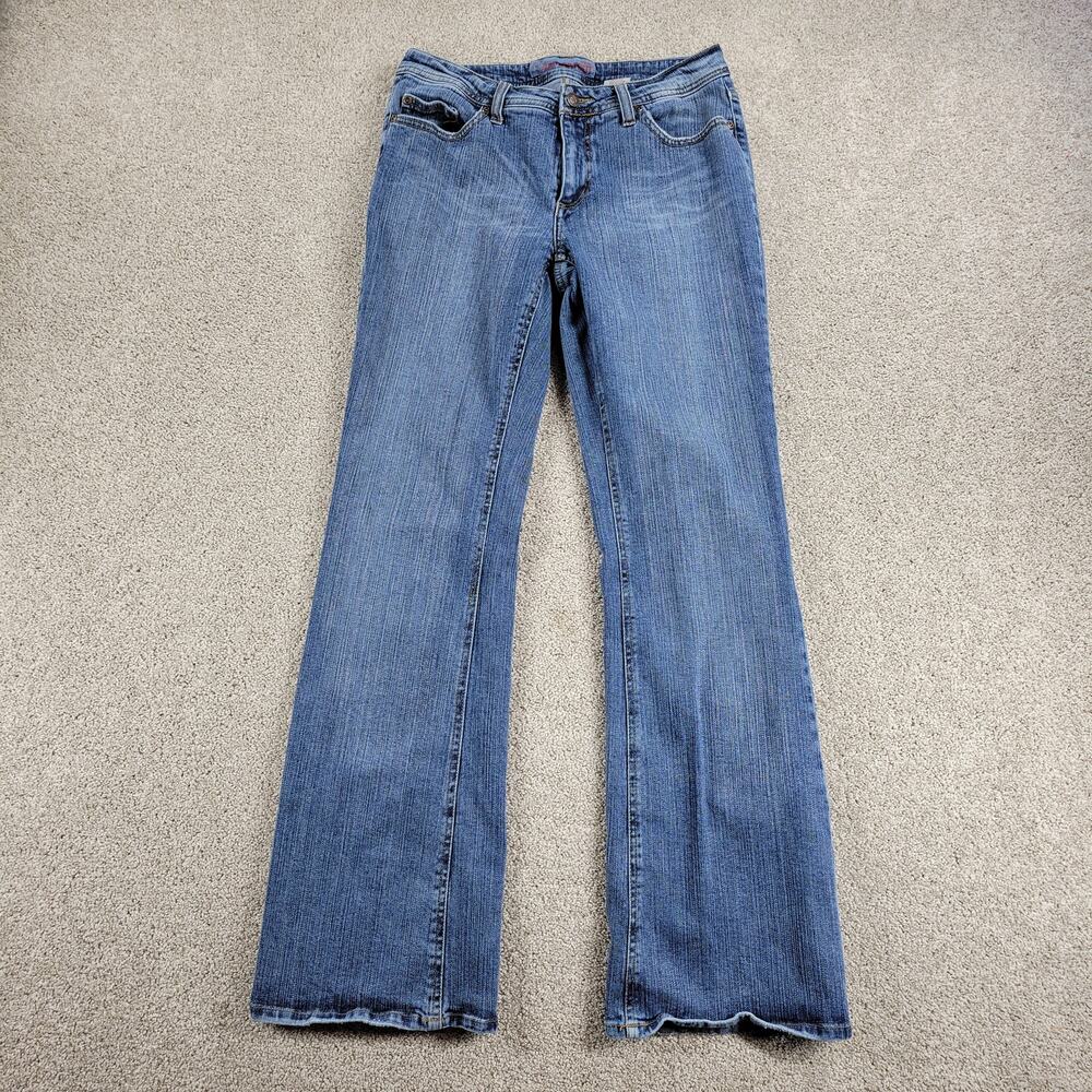 Vintage Faded Glory Womens Bootcut Jeans 8 Blue Medium Wash Mid Rise Denim Y2K